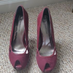 Burgandy heels